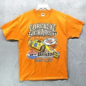 2004 Concrete Chaos Bristol Motor Speedway Nascar T Shirt No Tag Sharpie 20"x29"
